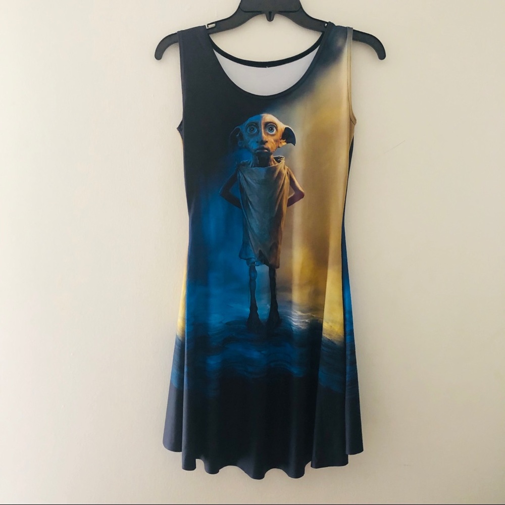 BlackMilk DISCONTINUED Harry Potter Dobby Dress